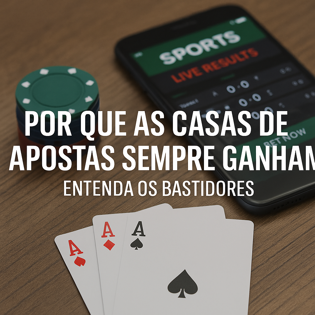 Por que as casas de apostas sempre ganham: entenda os bastidores