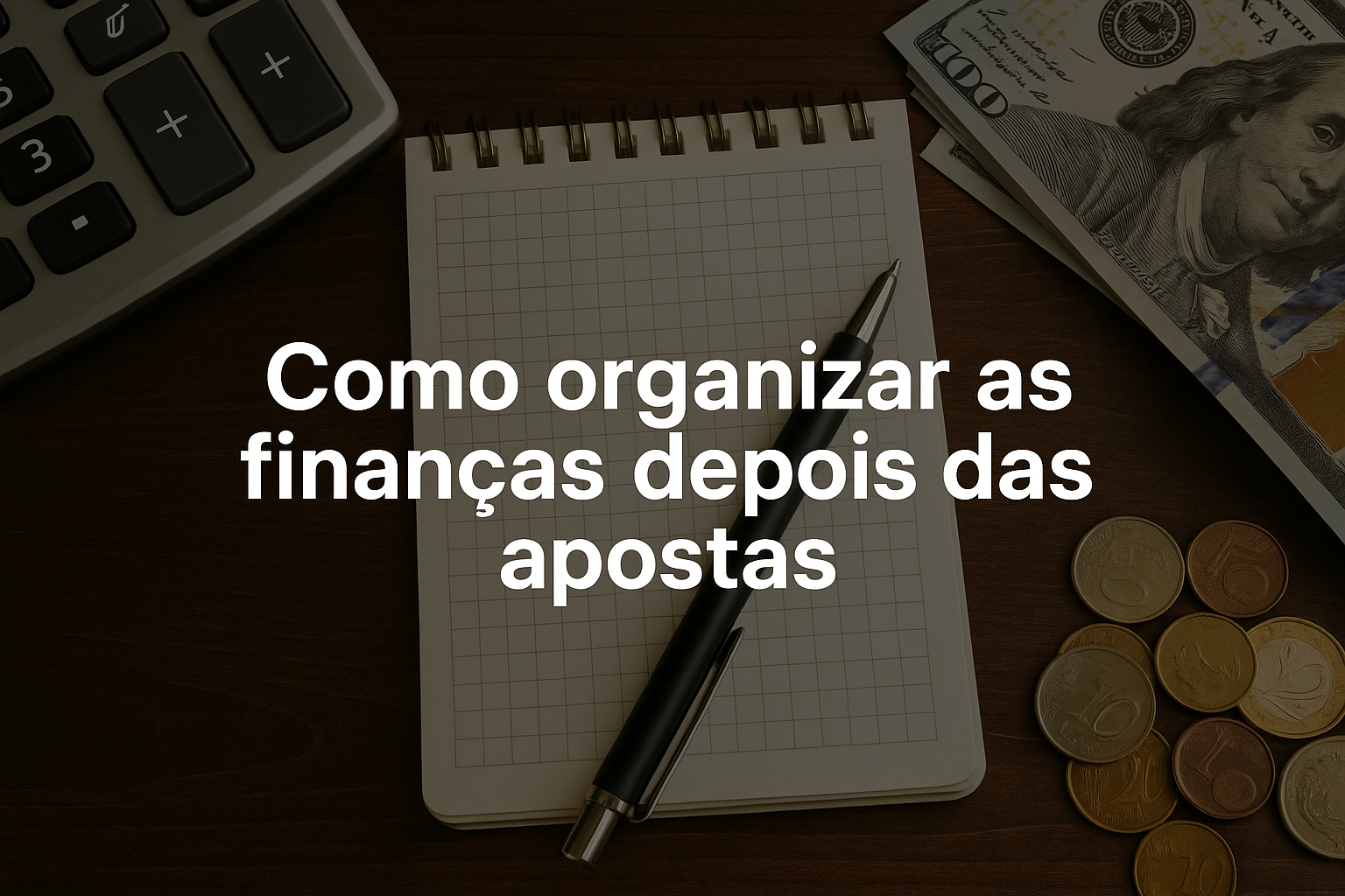 Como organizar as finanças depois das apostas