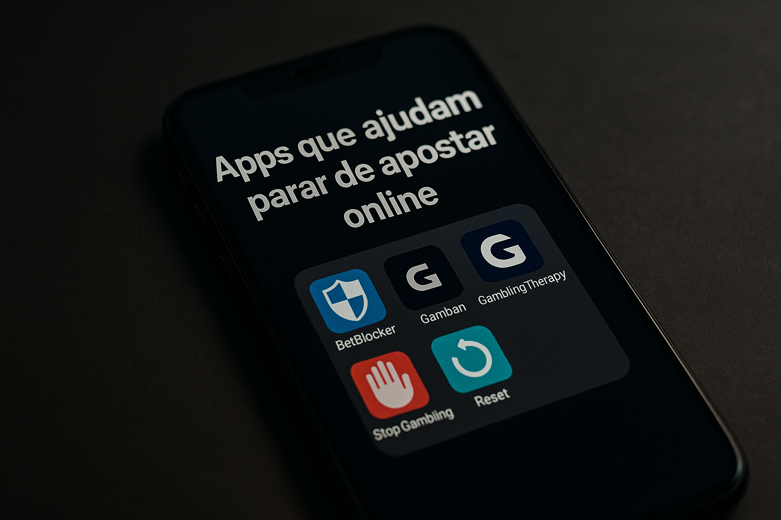 Aplicativos que ajudam a parar de apostar