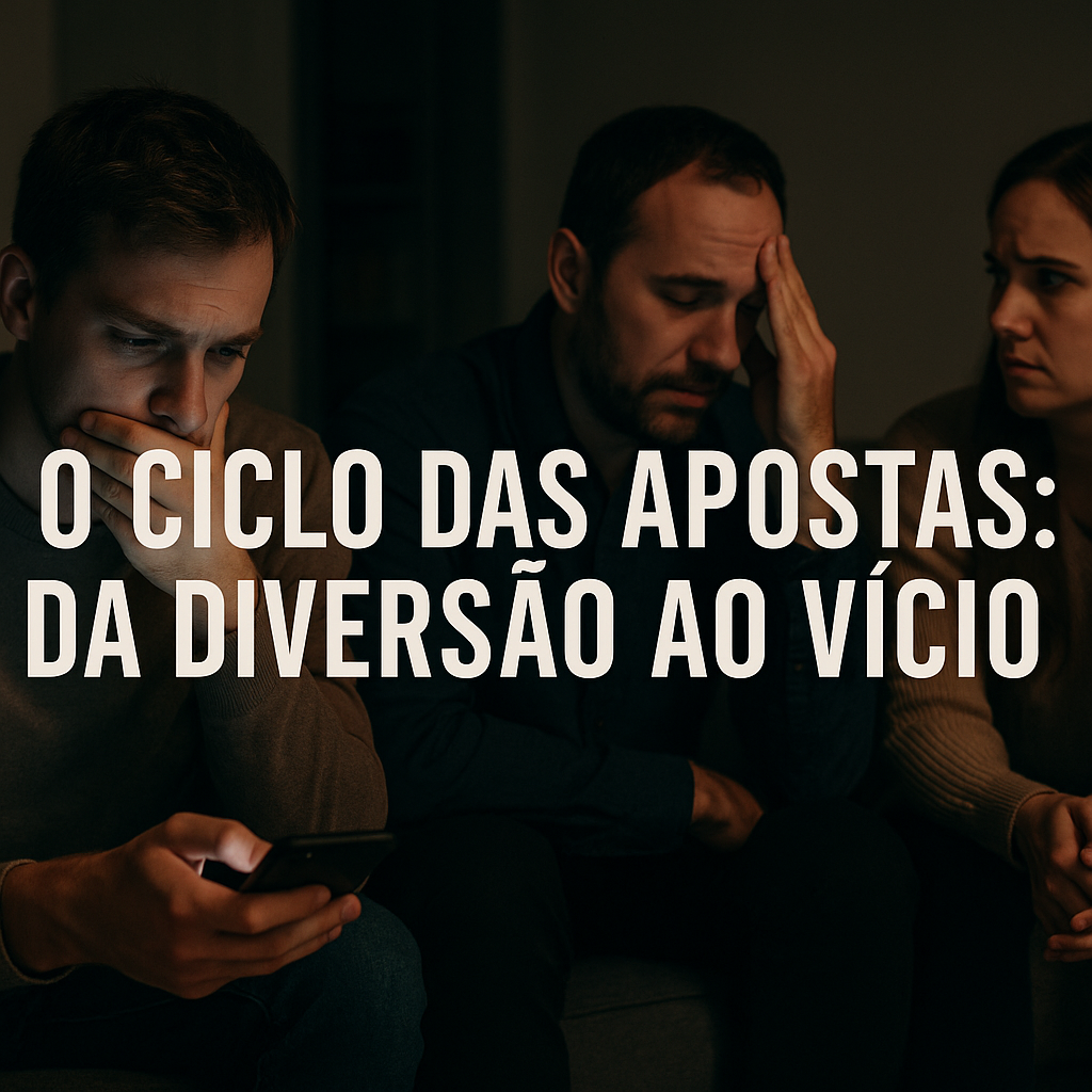 O ciclo das apostas: da diversão ao vício