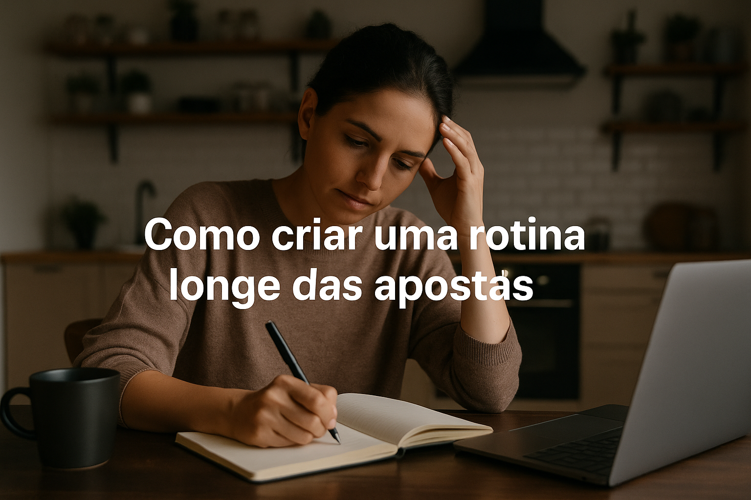 Como criar uma rotina longe das apostas